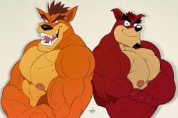 Tiny Tiger x Crunch Bandicoot Pack