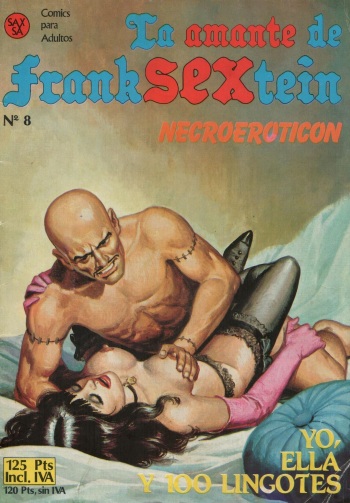 La amante de Franksextein 08 [Spanish] cover