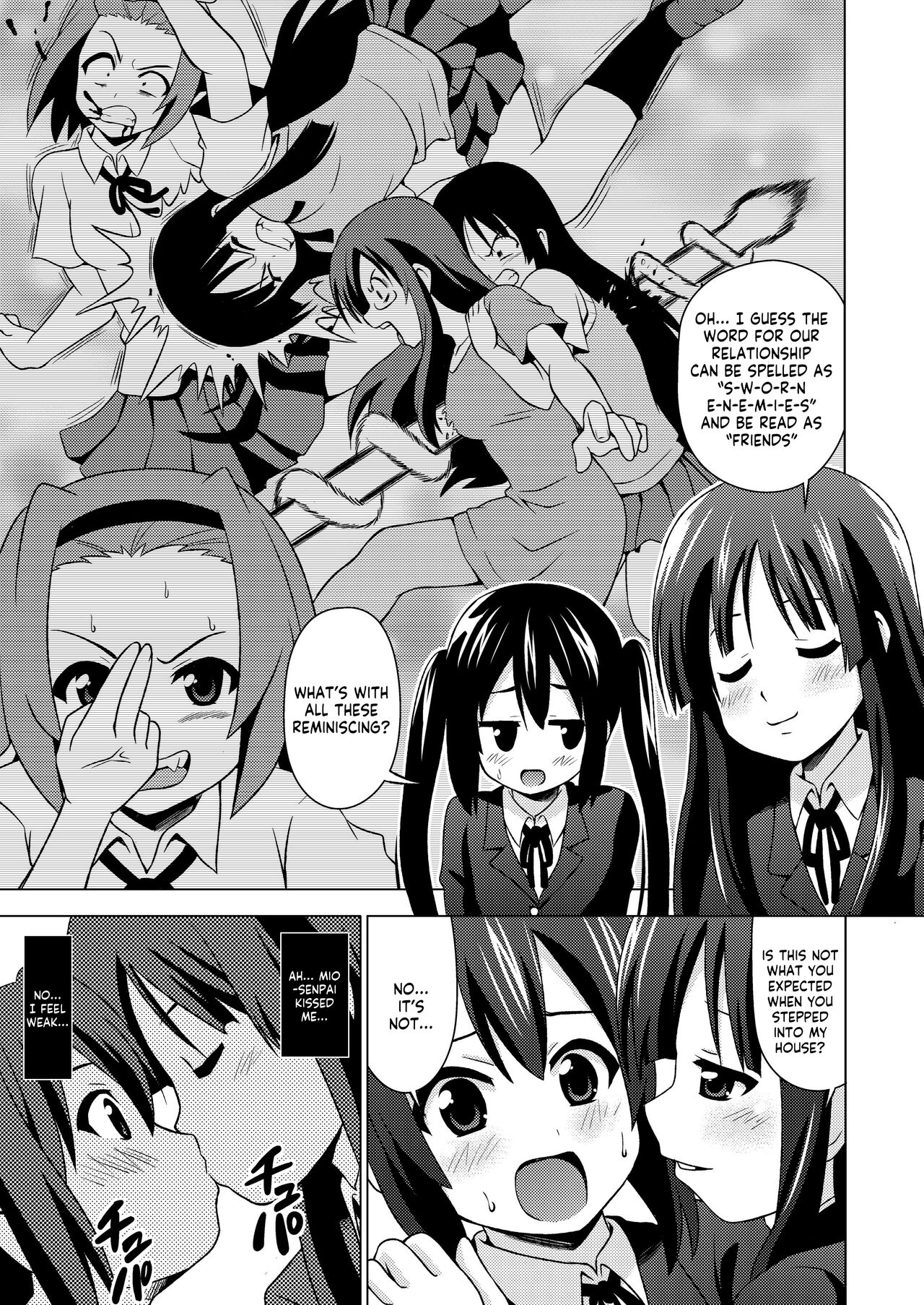 Mio Azu Yuri Yuri page 5 full