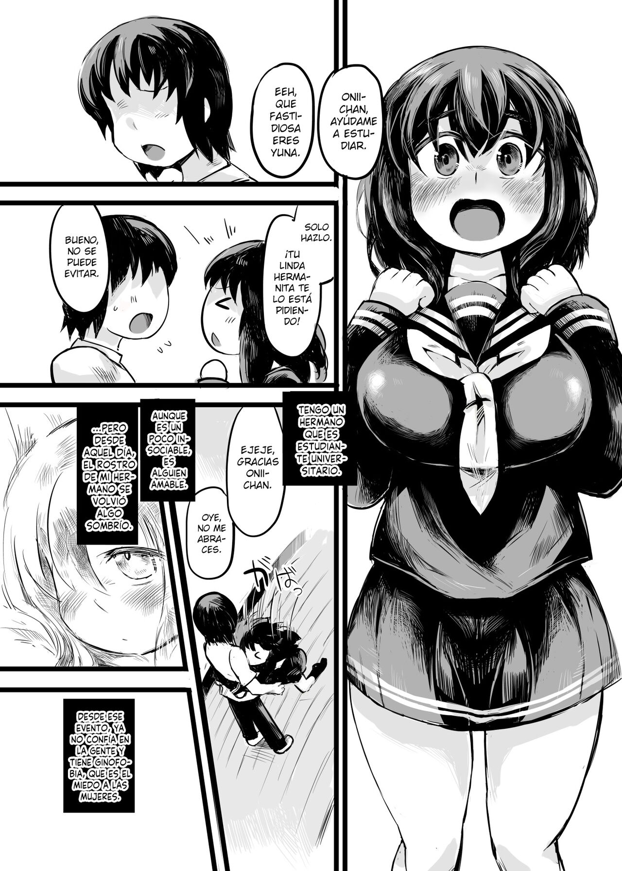 Onii-chan no Josei Kyoufushou wa Watashi ga Naosundakarane! | iCurando la ginofobia de mi onii-chan! page 4 full