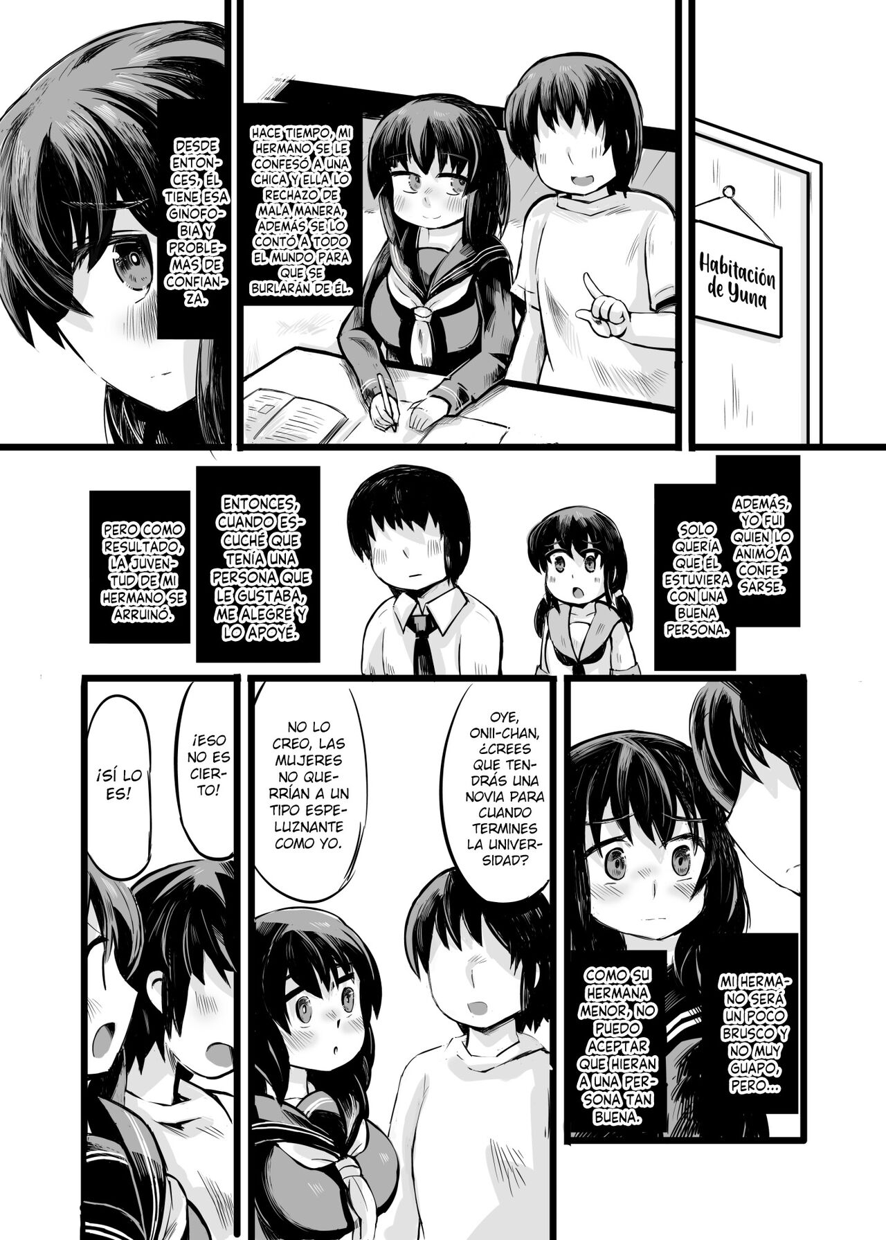 Onii-chan no Josei Kyoufushou wa Watashi ga Naosundakarane! | iCurando la ginofobia de mi onii-chan! page 5 full