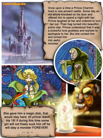 Cartoon Valley - Beauty and the Beast (English) cover