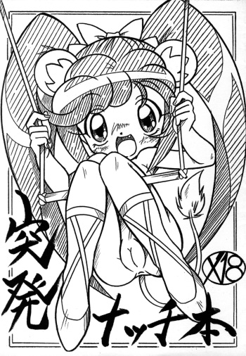 (Princess Festa 2) [Hizatsuki Nakidashi-dou (Arukime desu)] Toppatsu Nacchi-bon (Fushigiboshi no Futago Hime) cover