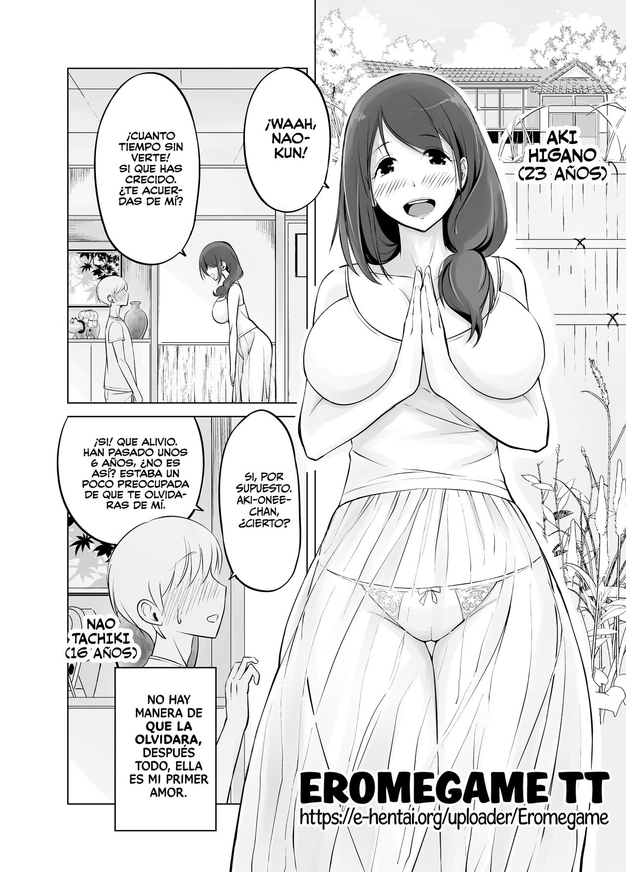 Itoko no Onee-chan to Boku no Amaama Seikatsu | Mi Dulce Vida Sexual con Onee-chan page 4 full
