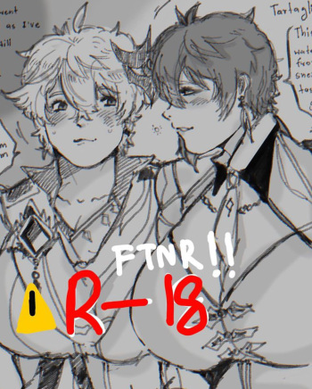 [Memu] Genshin Fem Zhongli x Fem Childe (Futanari) cover