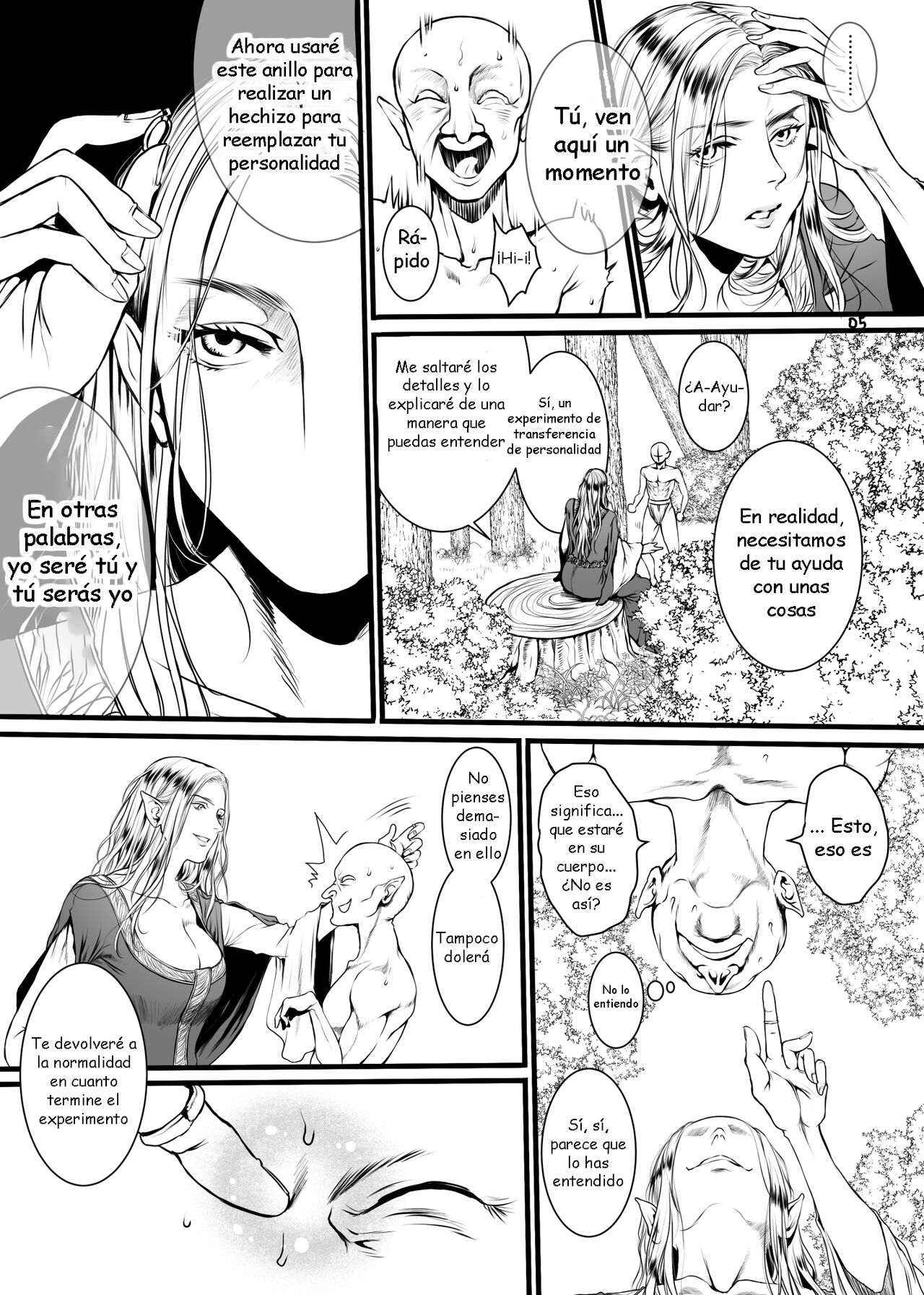 Kansei wo Akiramta TSF Manga page 2 full