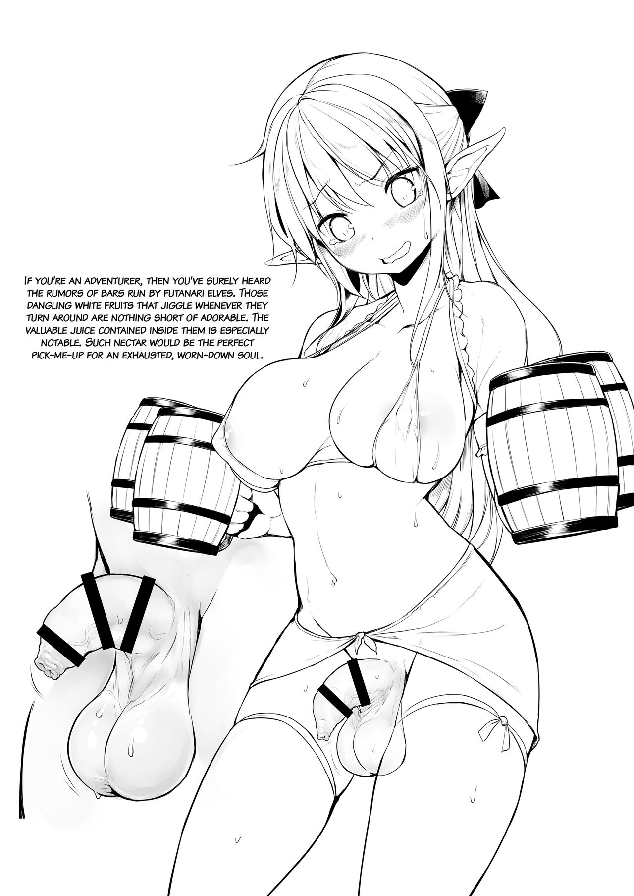 Futanari Elf-chan Sub-Quest page 11 full