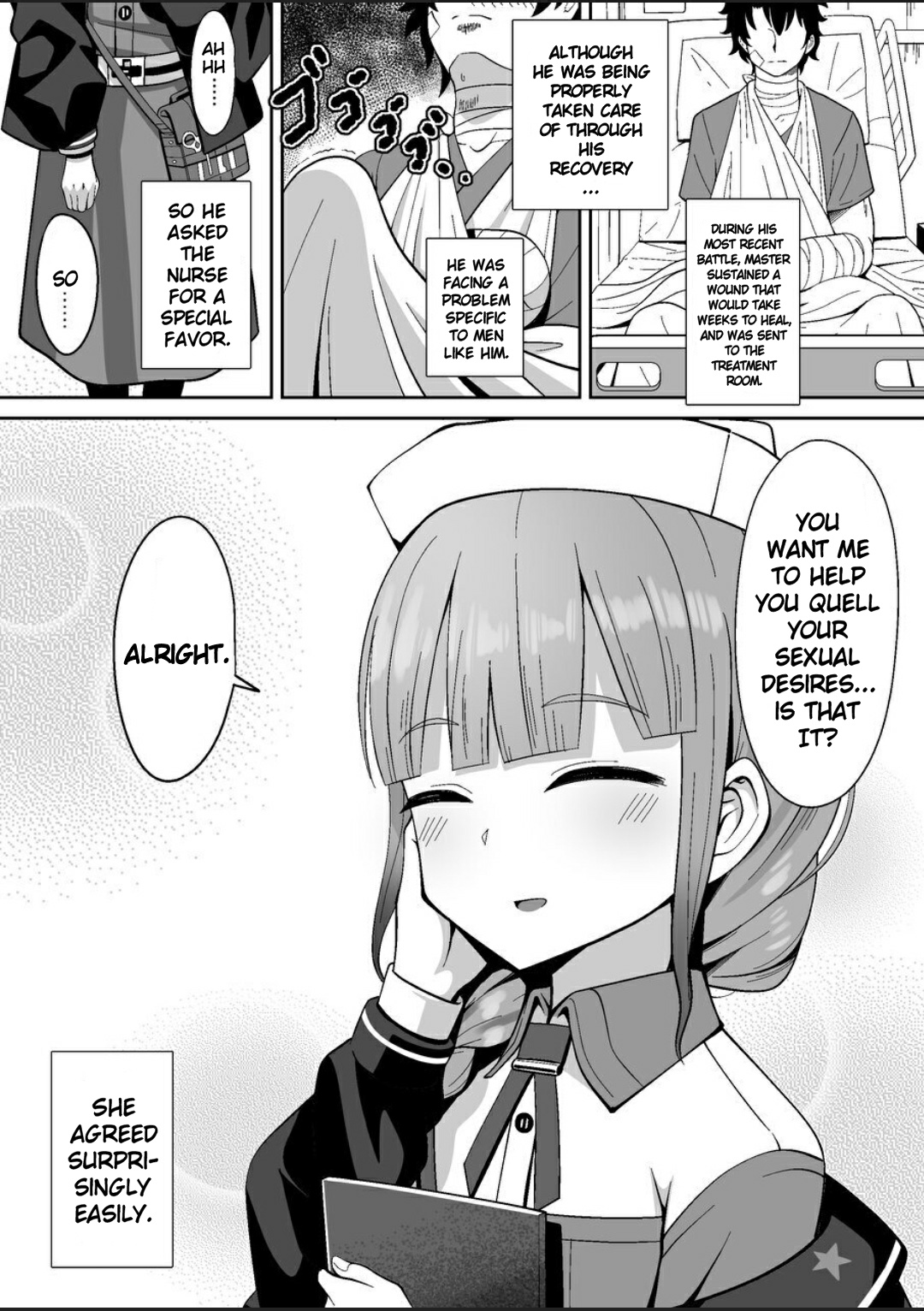 Jimuteki ni Shori Shite Kureru Nurse-san | The Captain Who Handles the Hard Loads page 3 full