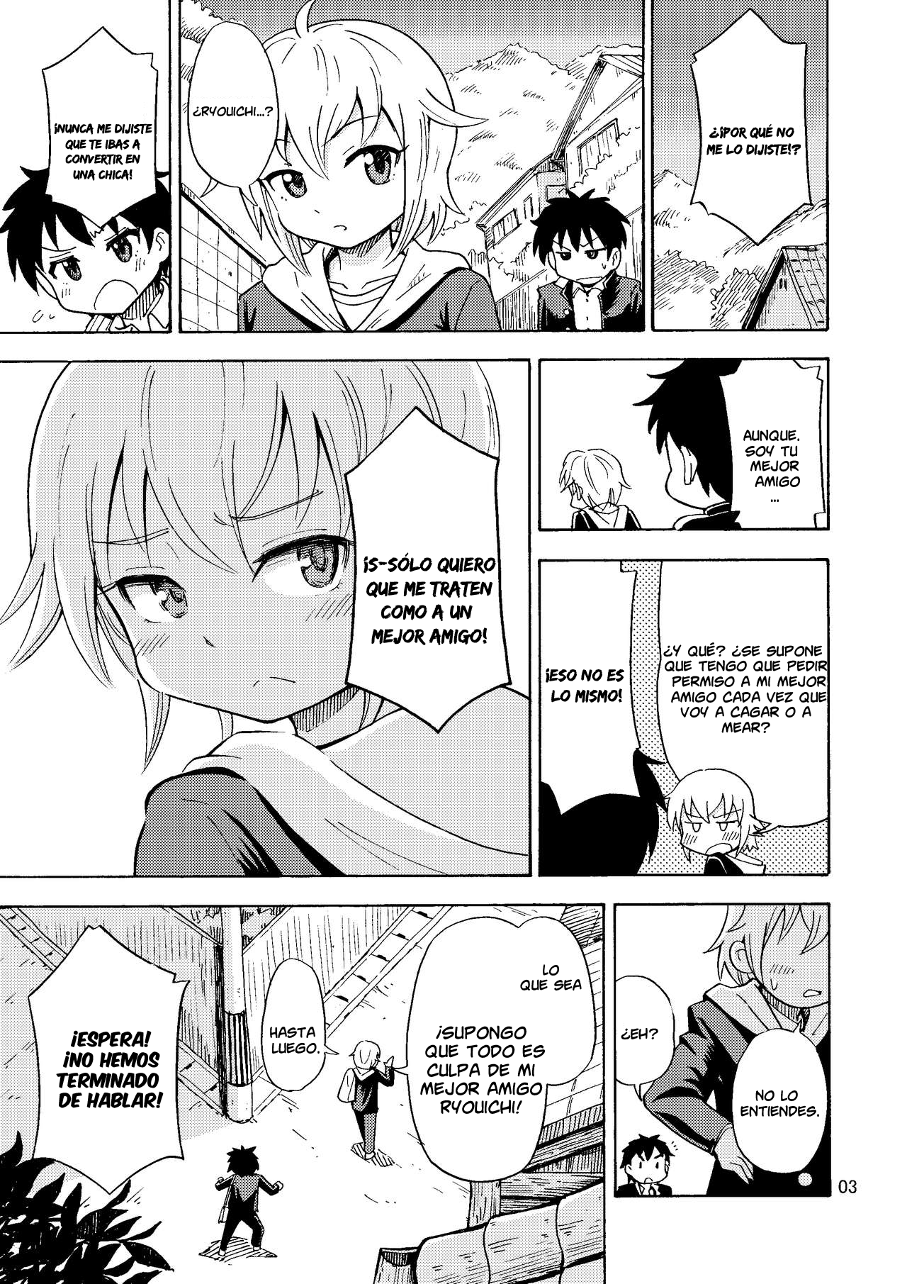 Shinyuu ga Onnanoko ni Narimashita | My Best Friend♂ Became a Girl page 4 full