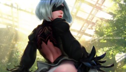 Nier Automata 2B Versions by DemonLordDante