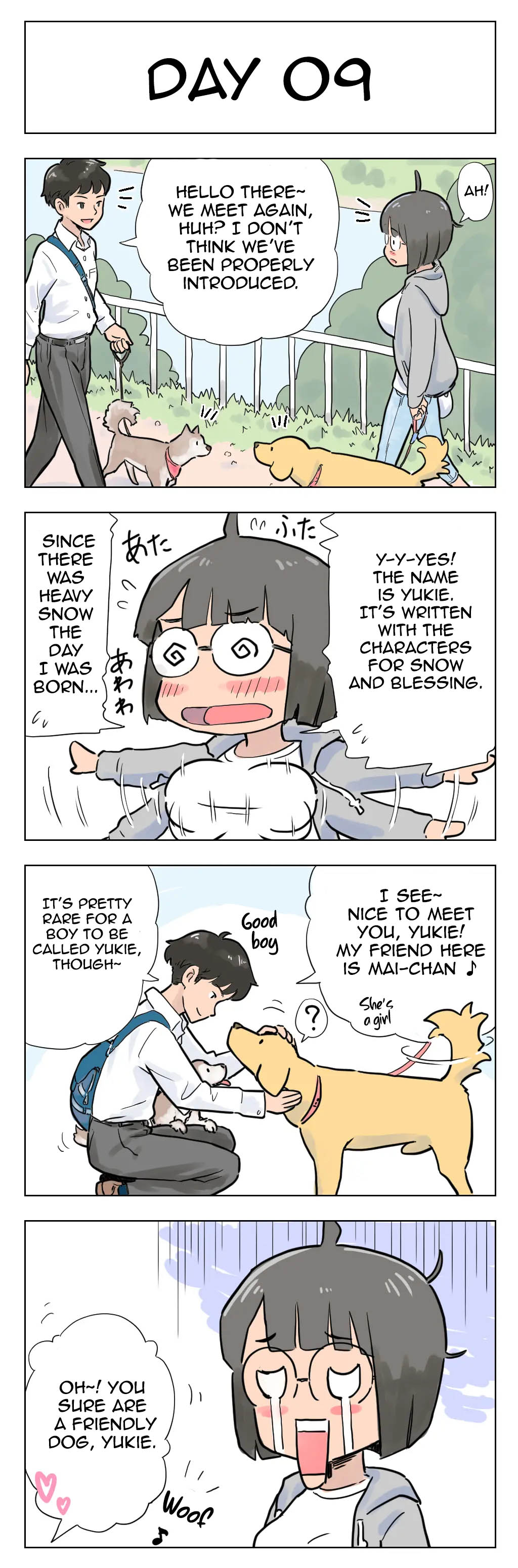 100-Nichigo Ni Aiken To Sex Suru Jimi Kyonyuu Megane-Chan page 10 full