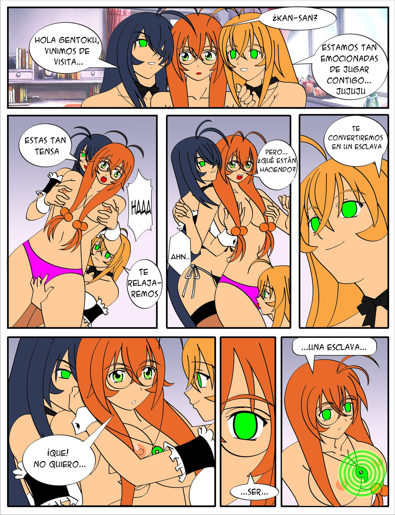 Pleasure Slaves  Spanish page 5 full