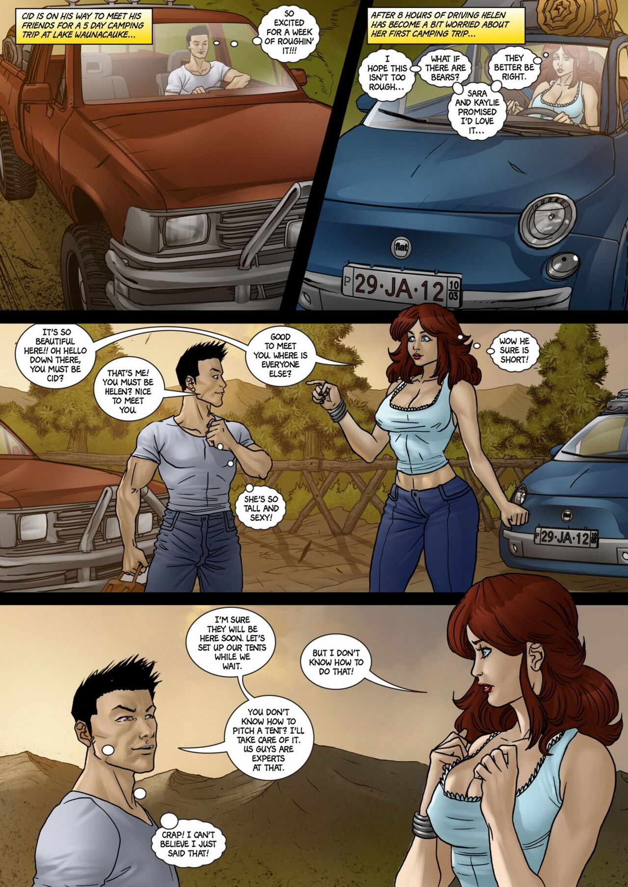 Zzz comics camp and grow 3