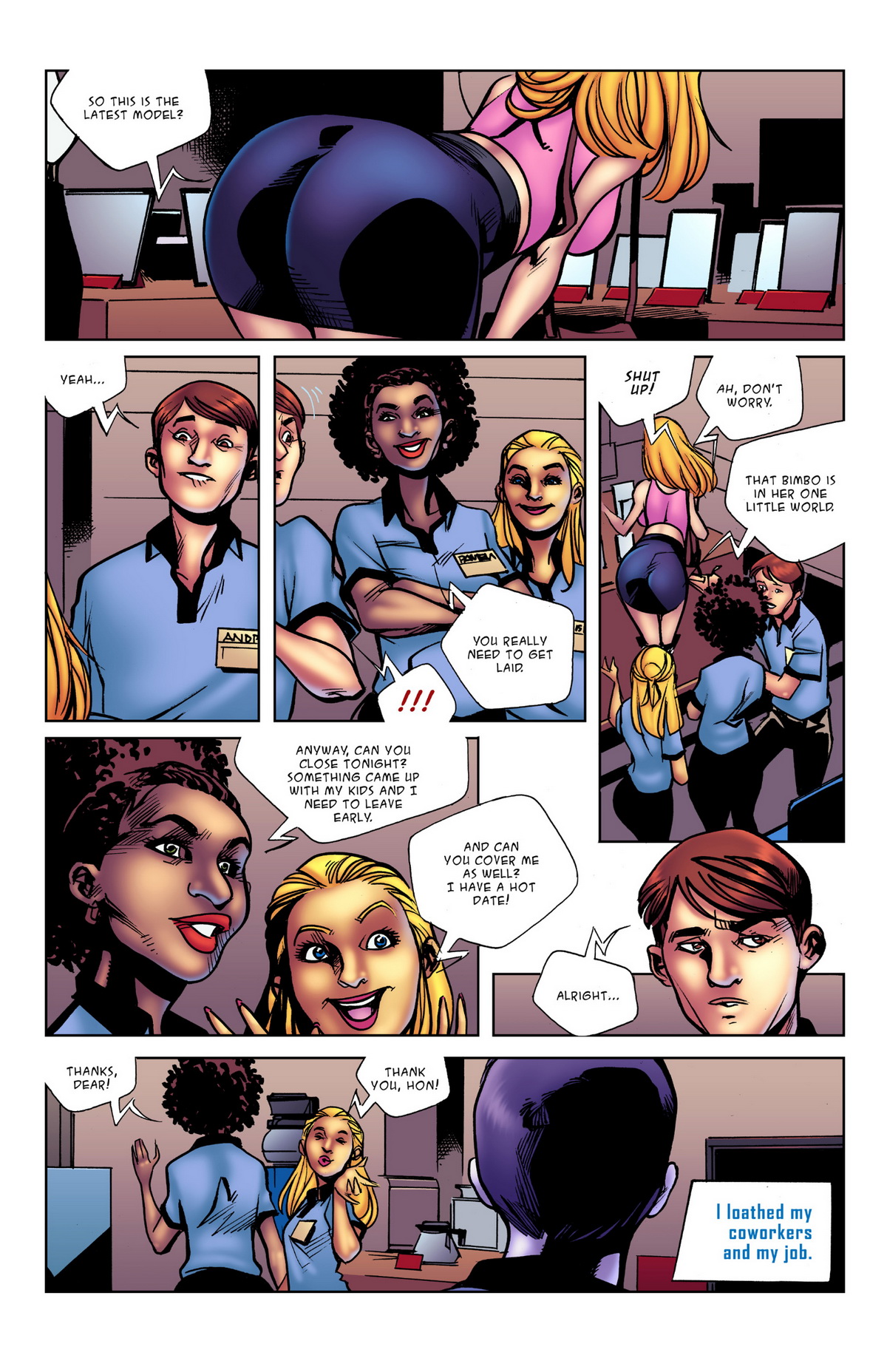 BotComics - Goddess Maker Origins page 5 full