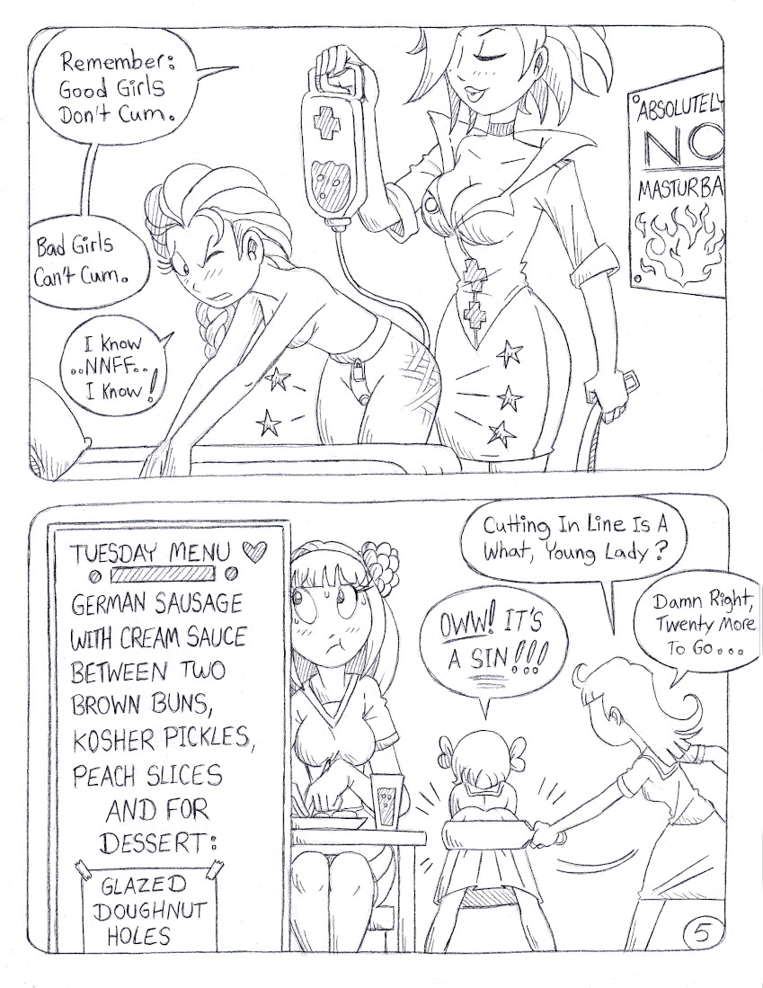 Chastity College for Lascivious Ladies page 5 full