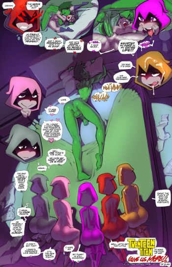 (Fred Perry) - Twenteen Titans: Give us more!(Teen Titans)(ongoing) cover
