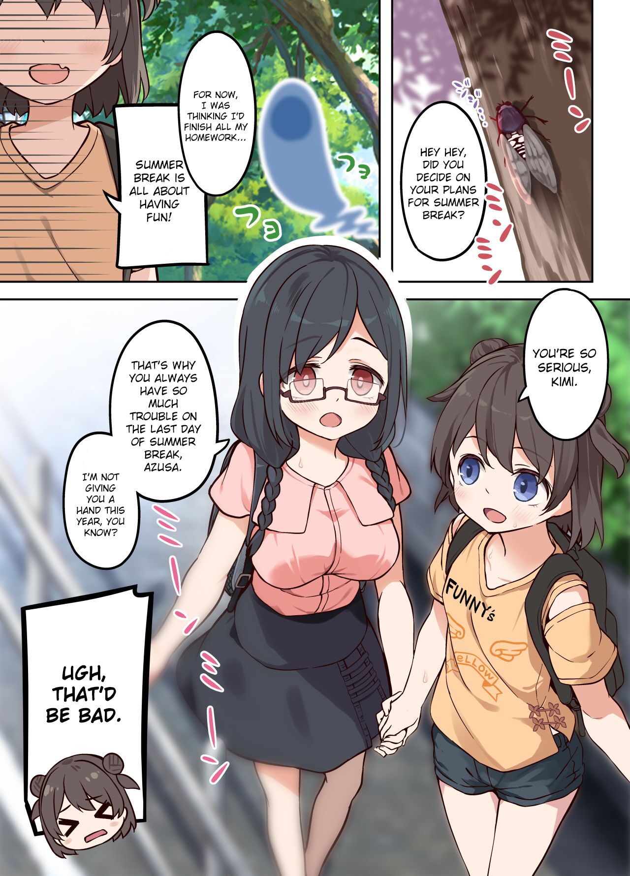 Hyoui Osen de Yuri Ecchi | Yuri Sex by Contaminating Possession page 2 full