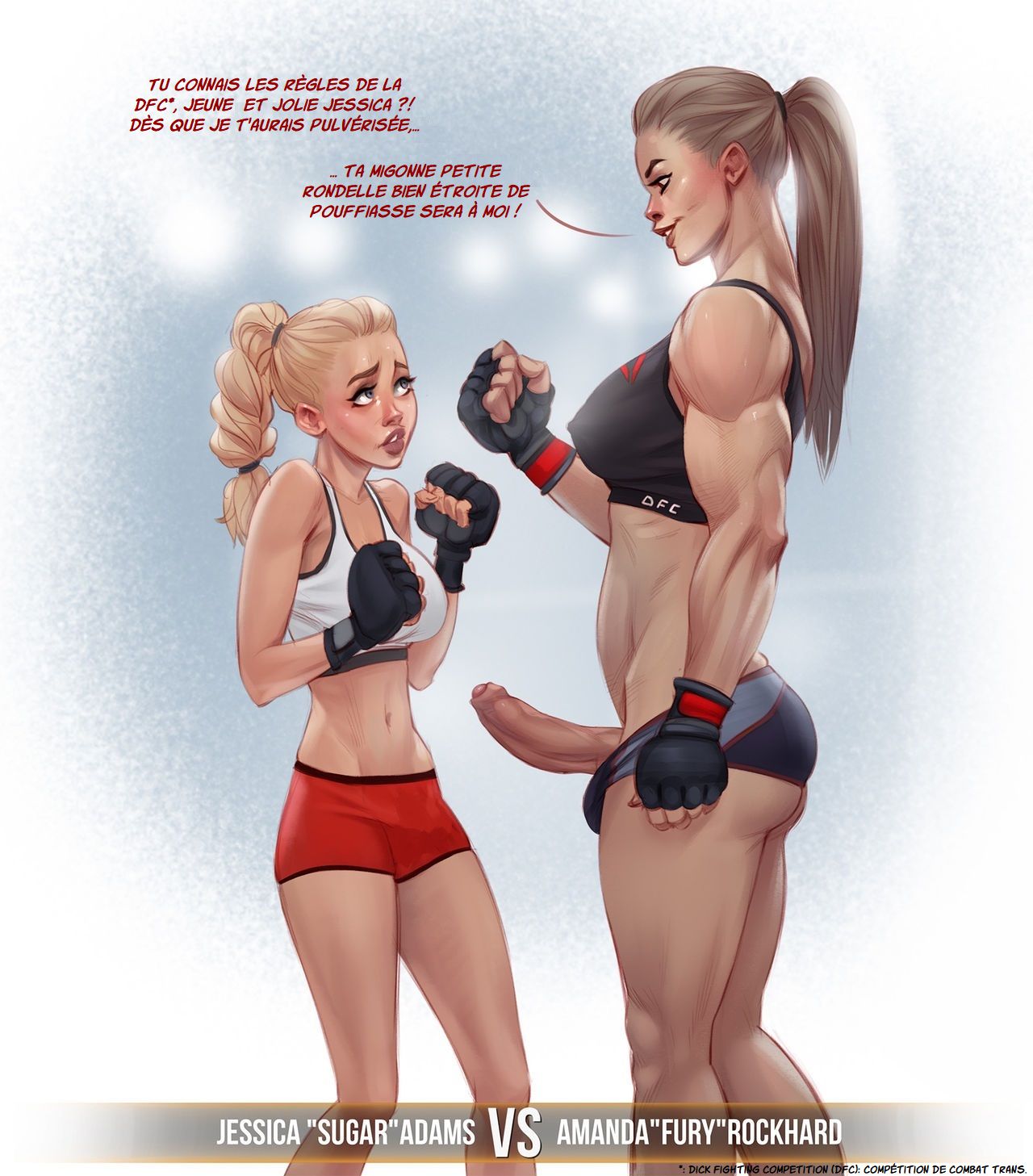 Jessica 2 - DFC: Dickgirls Fighting Championship page 1 full