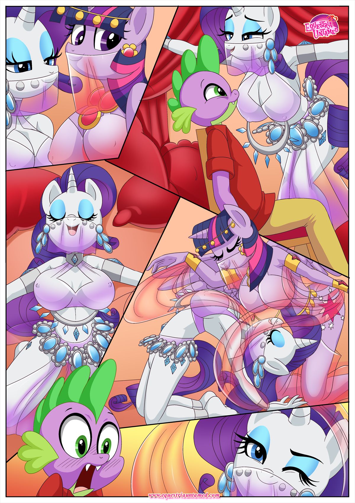 The Sultan and His Sirens | page 12 full
