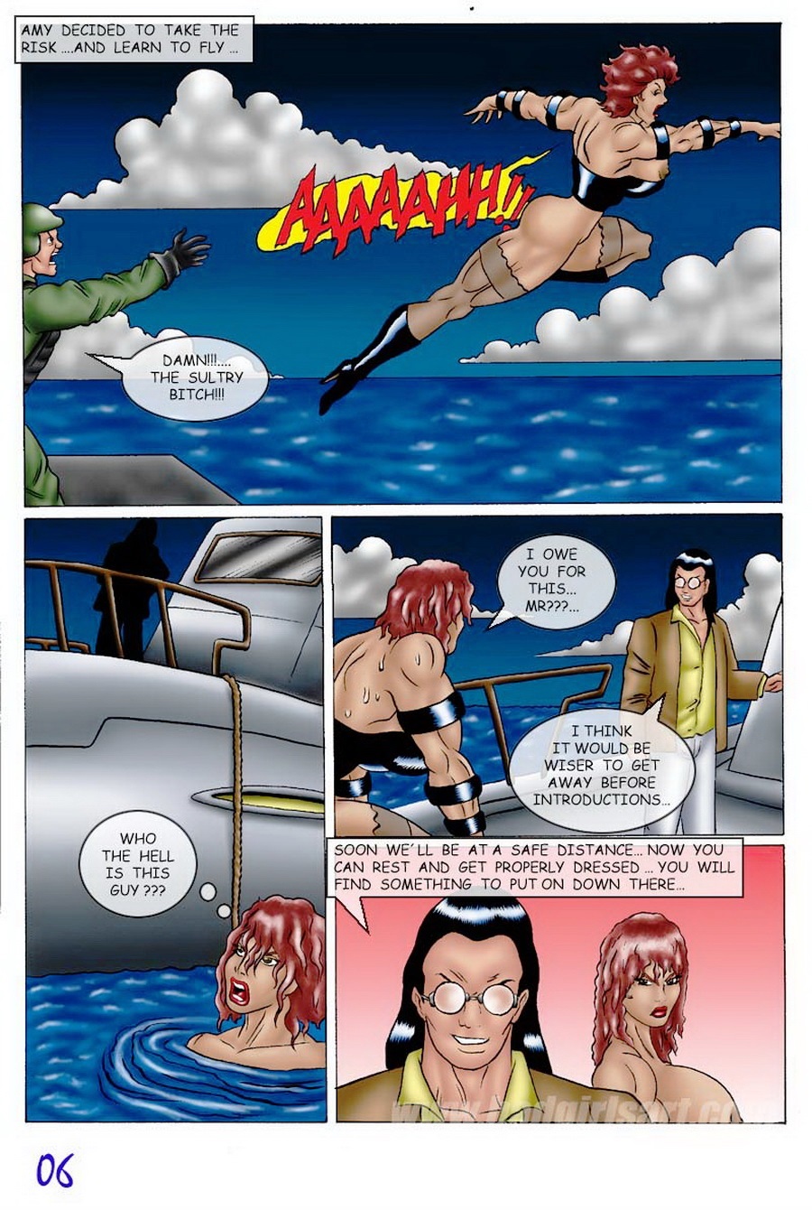 BadGirlsArt - Going to the Movies 2 page 7 full