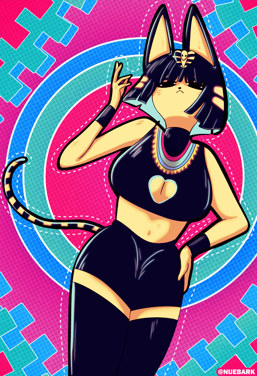 Gothic Ankha fanarts page 12 full