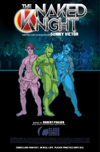 [Sunny Victor] Naked Knight #2 cover