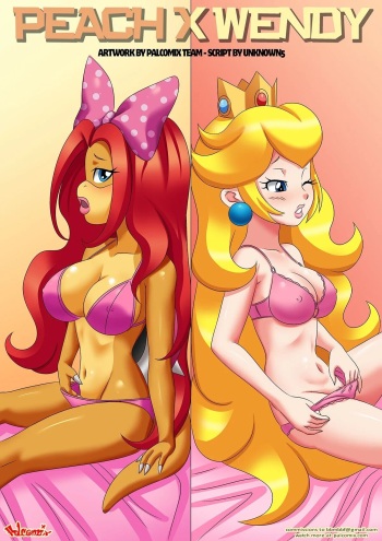 Peach X Wendy (Mario) [Palcomix] - 1 - english cover