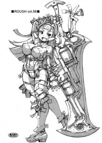 [Nekoya Kaigetsudou (T.K-1)] ROUGH vol.58 cover