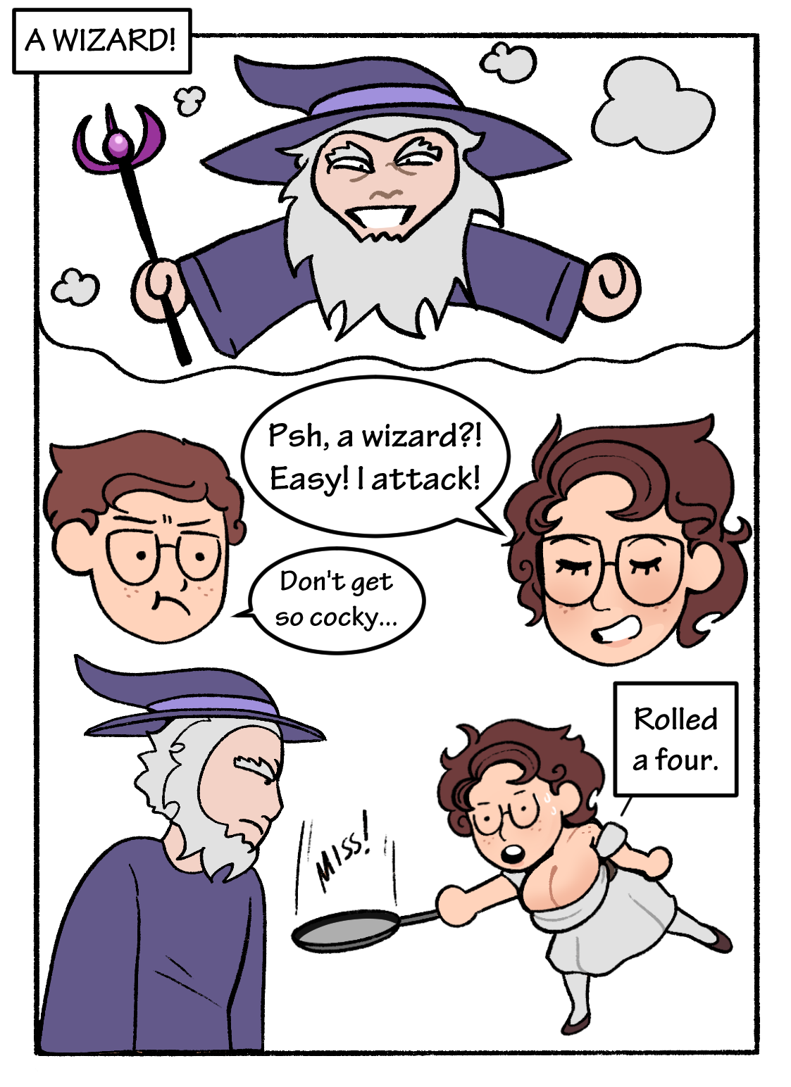 Hey! Don't Interrupt Our DnD Campaign! page 12 full