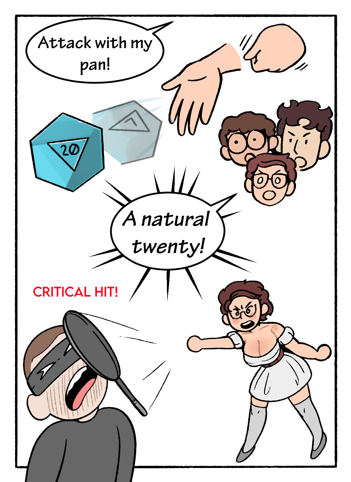 Hey! Don't Interrupt Our DnD Campaign! page 8 full