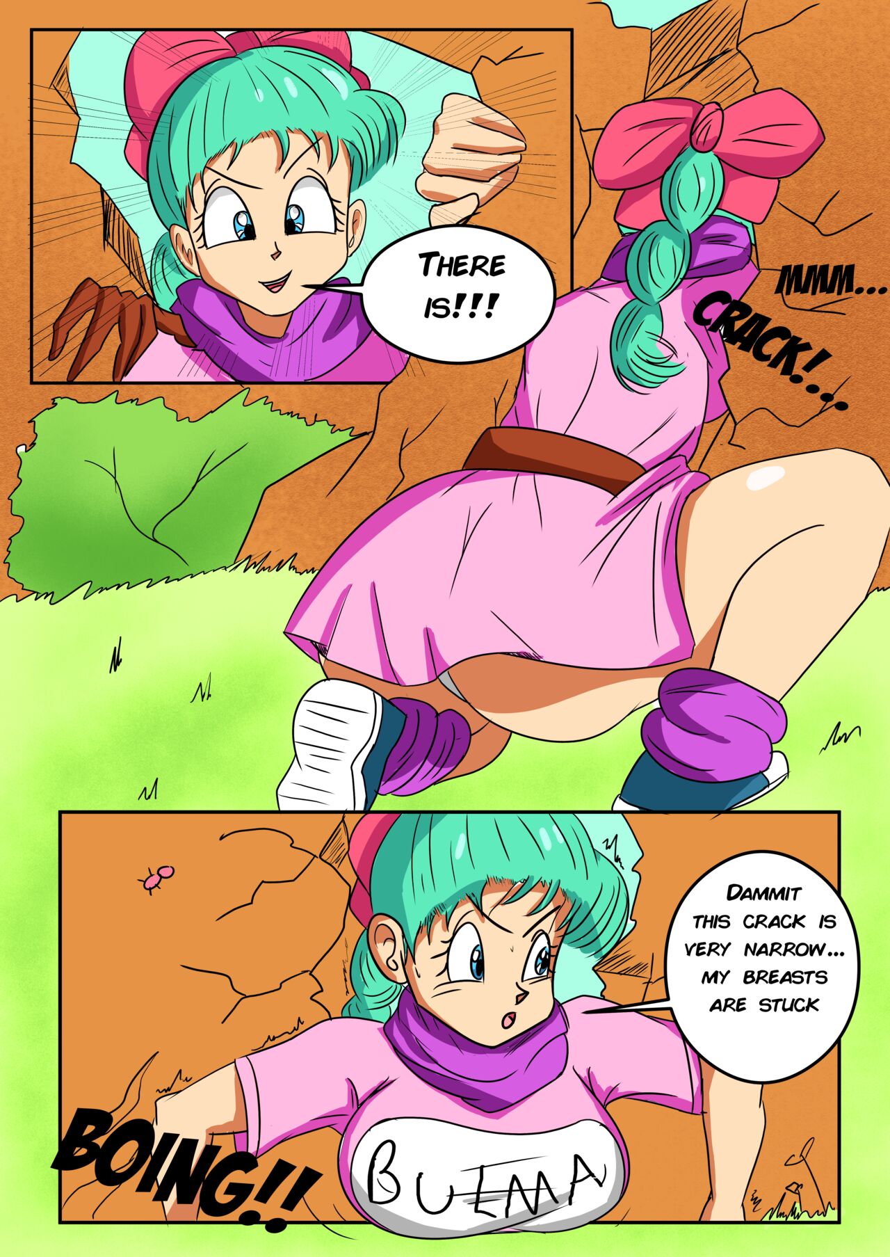 DRAGON  BALL BULMA´S ADVENTURE! page 3 full