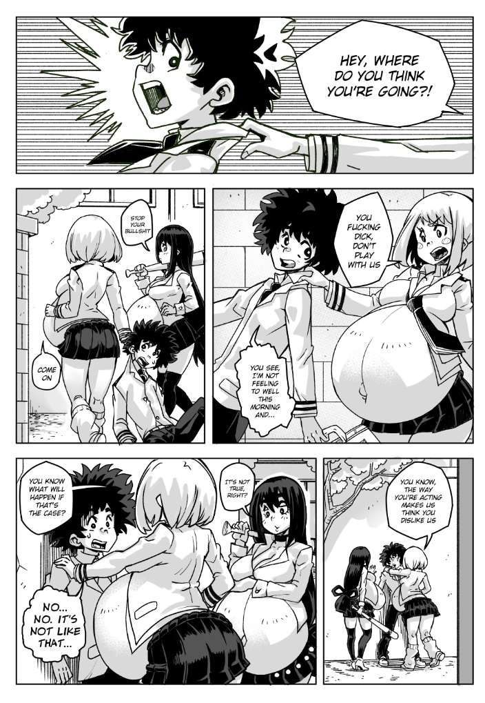 Pregnant Hero Academia page 10 full
