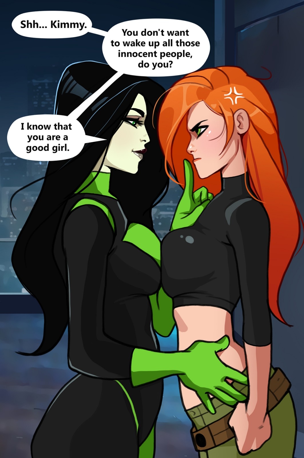 Kim and Shego Comic page 4 full