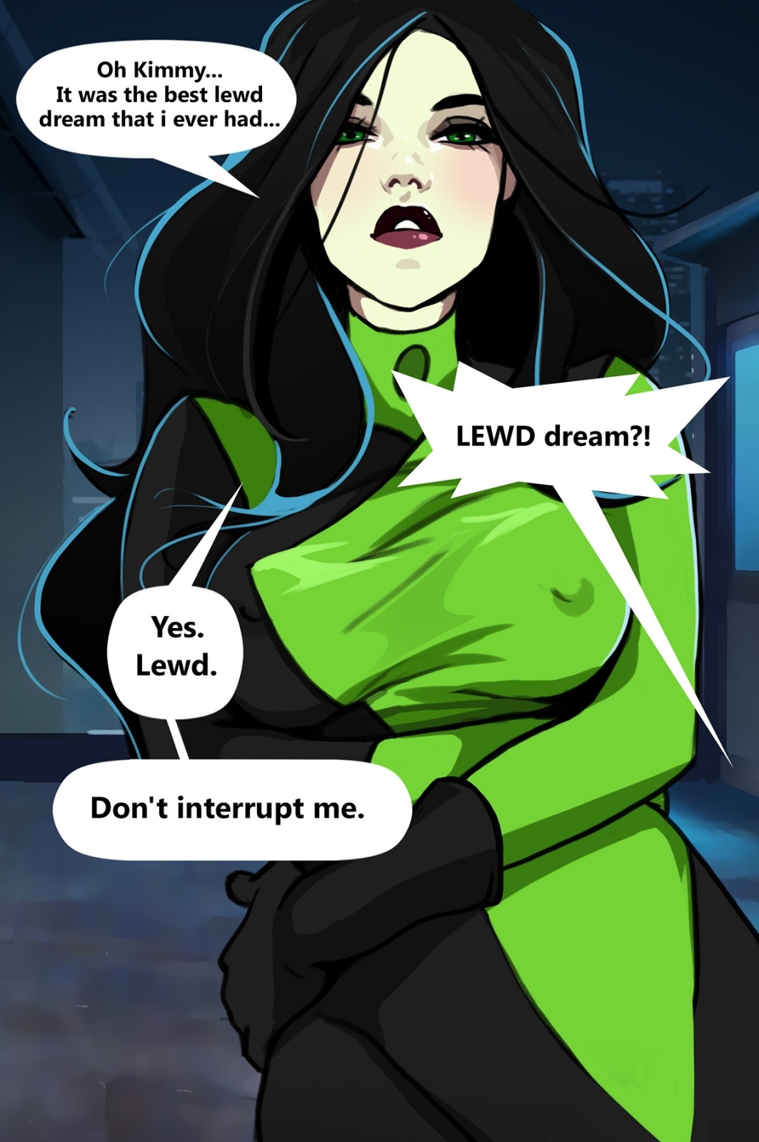 Kim and Shego Comic page 7 full