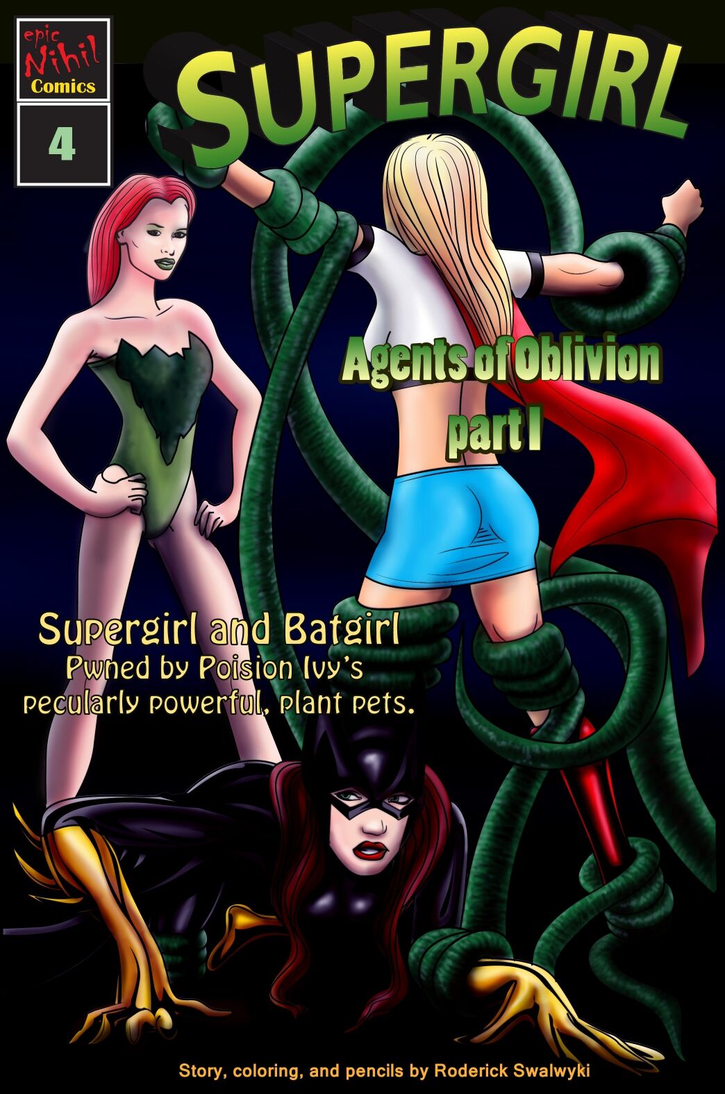 Supergirl: Issue #4 - Agents of Oblivion Part 1 page 1 full