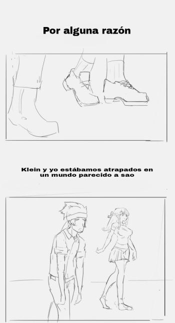 Asuna atrapada en el mundo del juego. cover