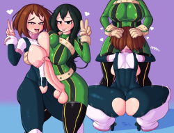 tsuyu asui X ochako uraraka