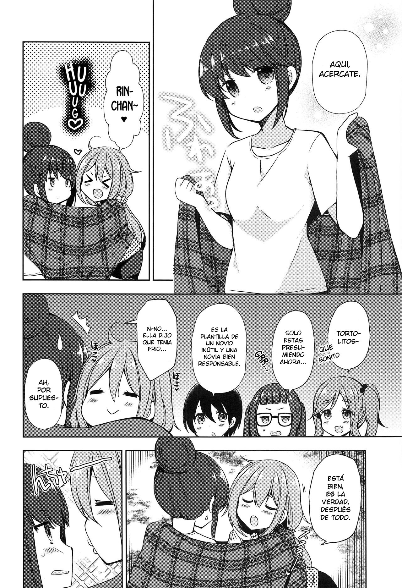 Rin to Nadeshiko ~Camp no Yoru wa Hen~ | Rin y Nadeshiko ~Noche de campamento~ page 4 full