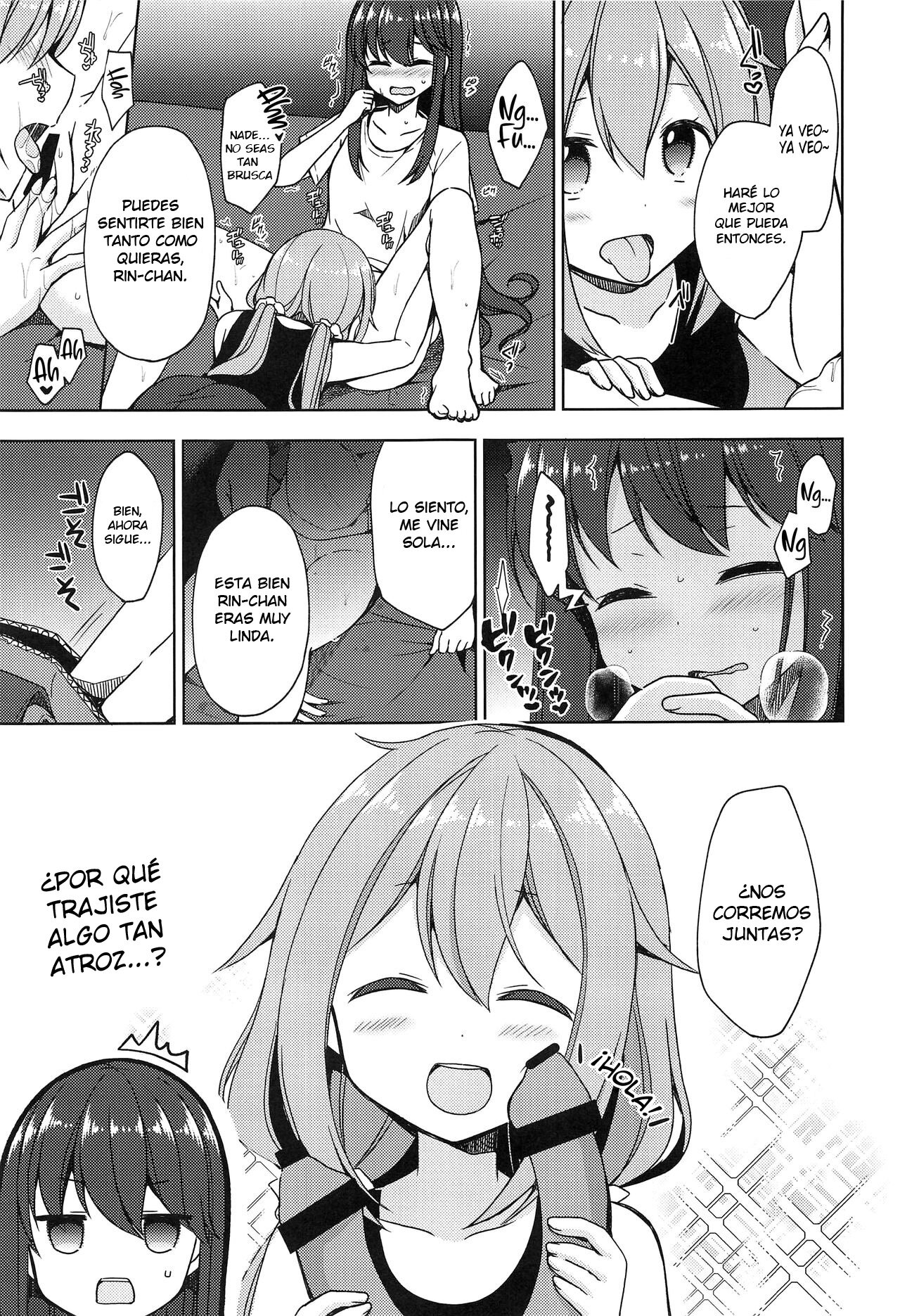 Rin to Nadeshiko ~Camp no Yoru wa Hen~ | Rin y Nadeshiko ~Noche de campamento~ page 7 full