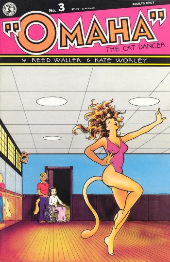 [Reed Waller]  Omaha: The Cat Dancer #03 cover
