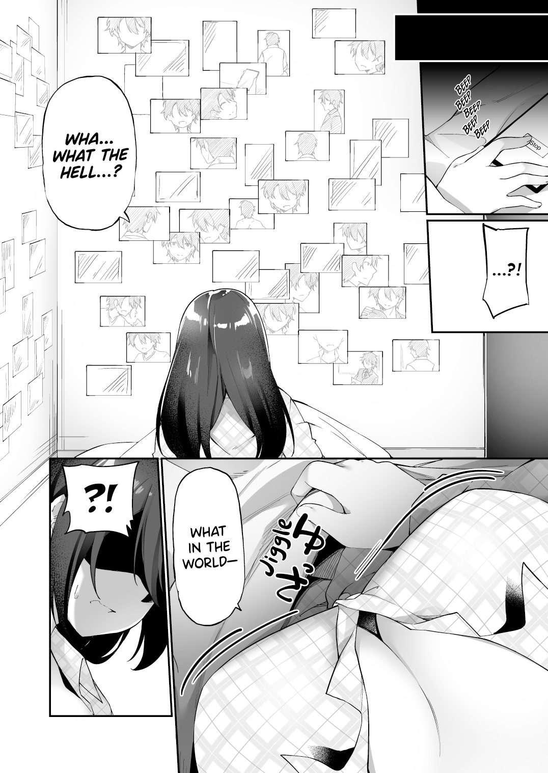 Boku no Koe o Kiku dake de Hatsujou Shichau Yandere Kyonyuu Kouhai ni Karada o Irekaerarete Shimatta! page 3 full