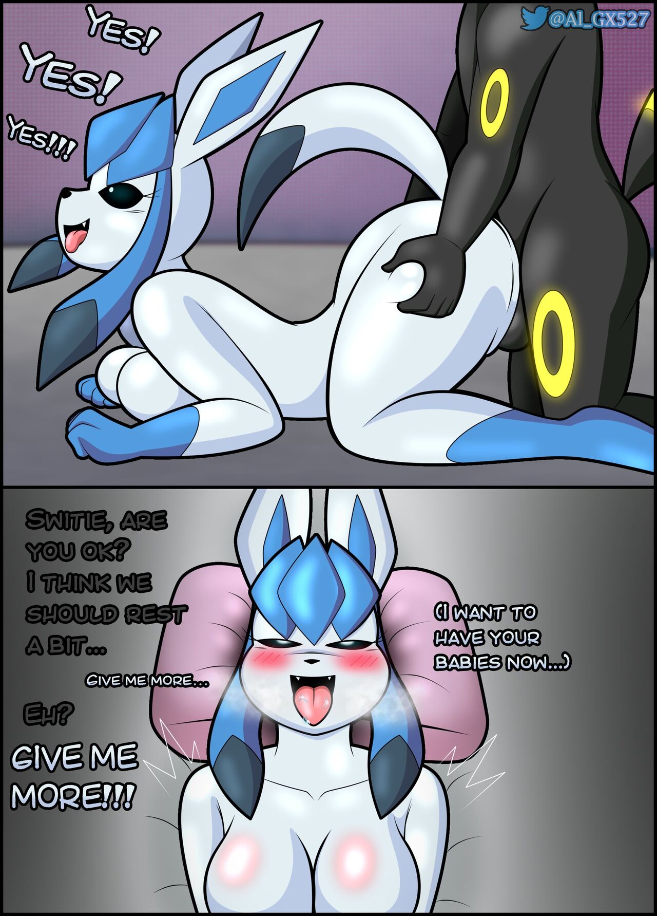 Glaceon Maid: Bad/Good ending page 7 full