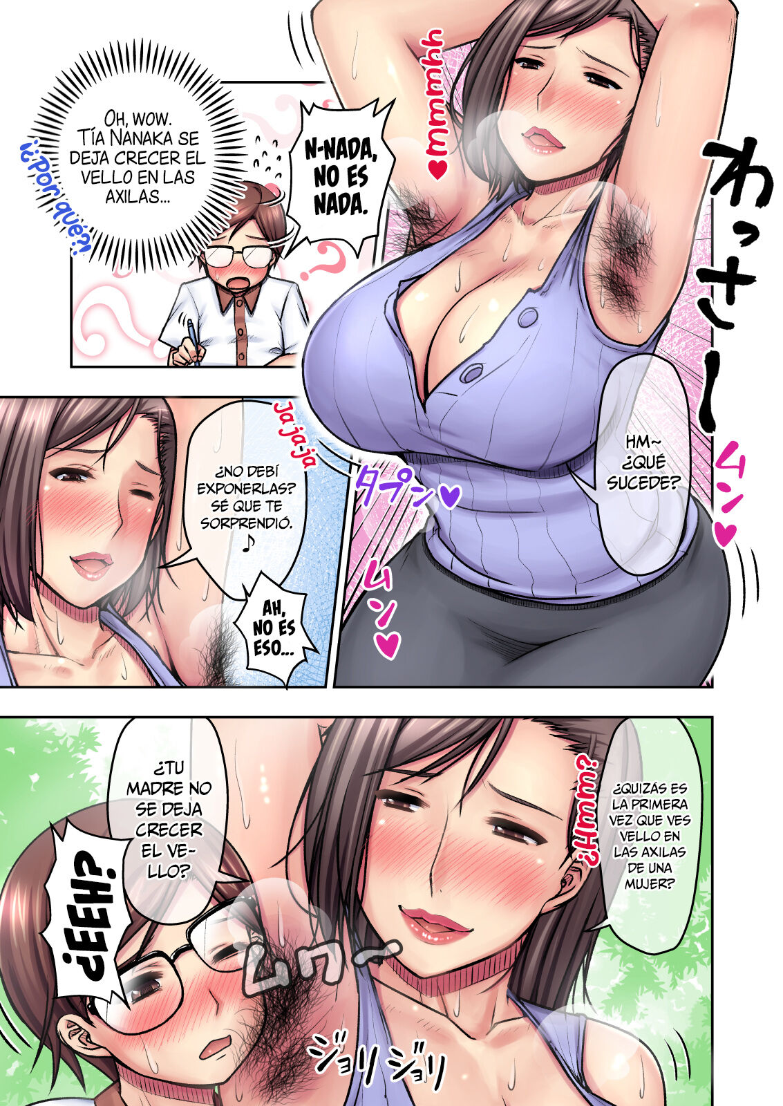Nigate na Kansai no Oba-san ni Azukerareta Atsui Atsui Natsu no Yoru | Una Calurosa y Candente Noche Bajo la Custodia de mi Atrevida Tía de Kansai page 6 full