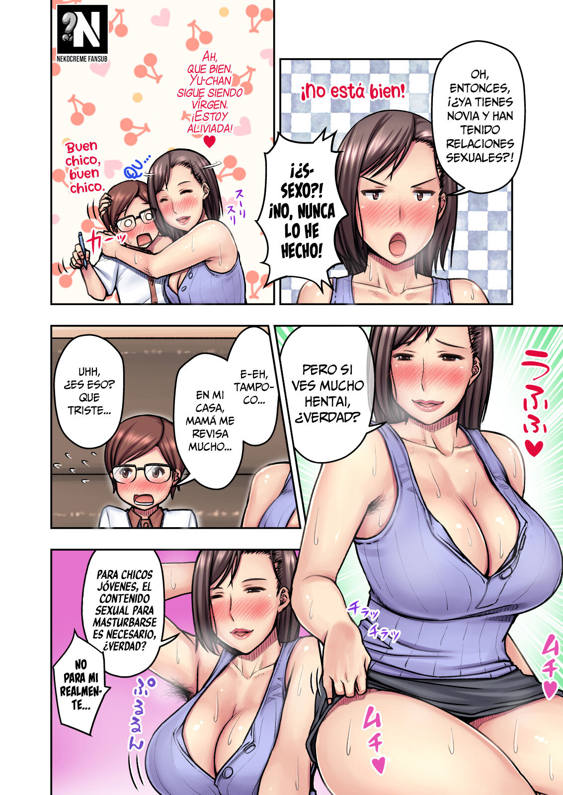 Nigate na Kansai no Oba-san ni Azukerareta Atsui Atsui Natsu no Yoru | Una Calurosa y Candente Noche Bajo la Custodia de mi Atrevida Tía de Kansai page 9 full
