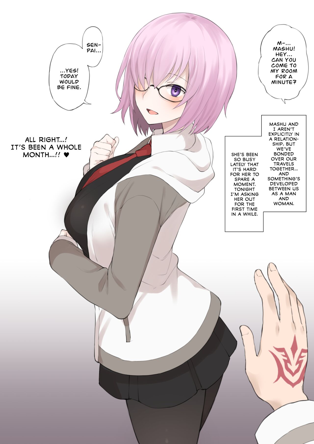Honmei ga Iru kedo Mada Ore tomo H Shite Kureru Mash ni Saimin Appli de Hontou no Koto o Kiku NTR Play page 1 full