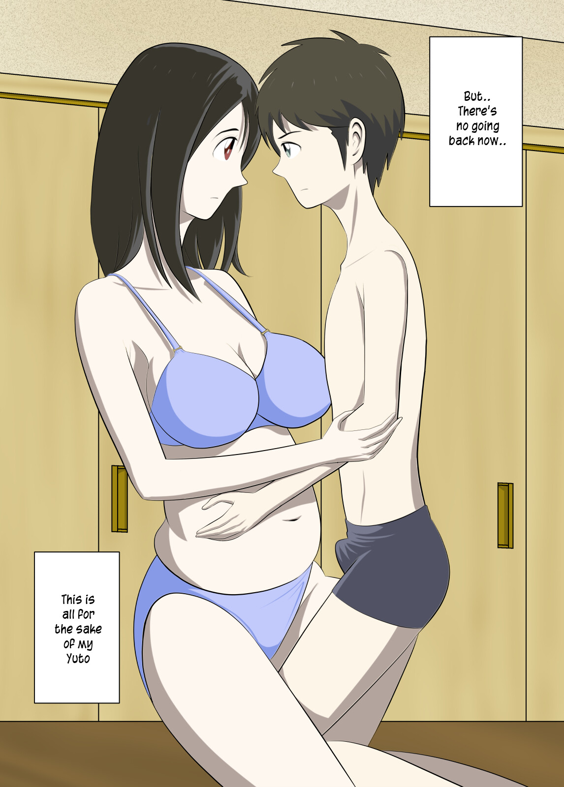 Toaru Jijou kara SEX Suru Hame ni Nari, Hontou ni Hamechatta Toaru Oyako no Ohanashi | Mother and son pushed into having sex... page 5 full