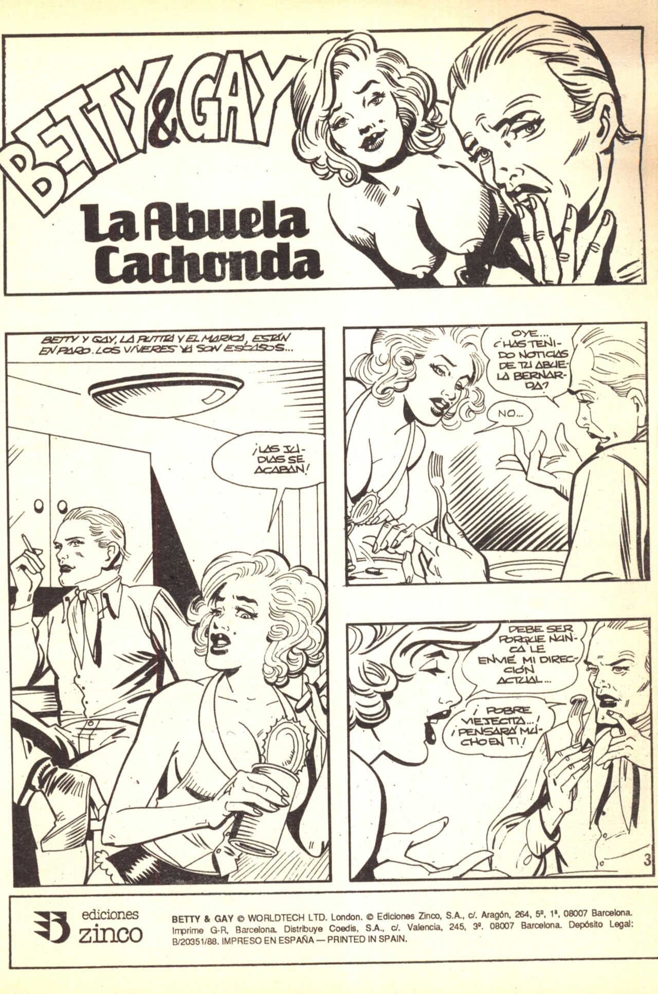 Betty & Gay 7 La abuela cachonda page 3 full
