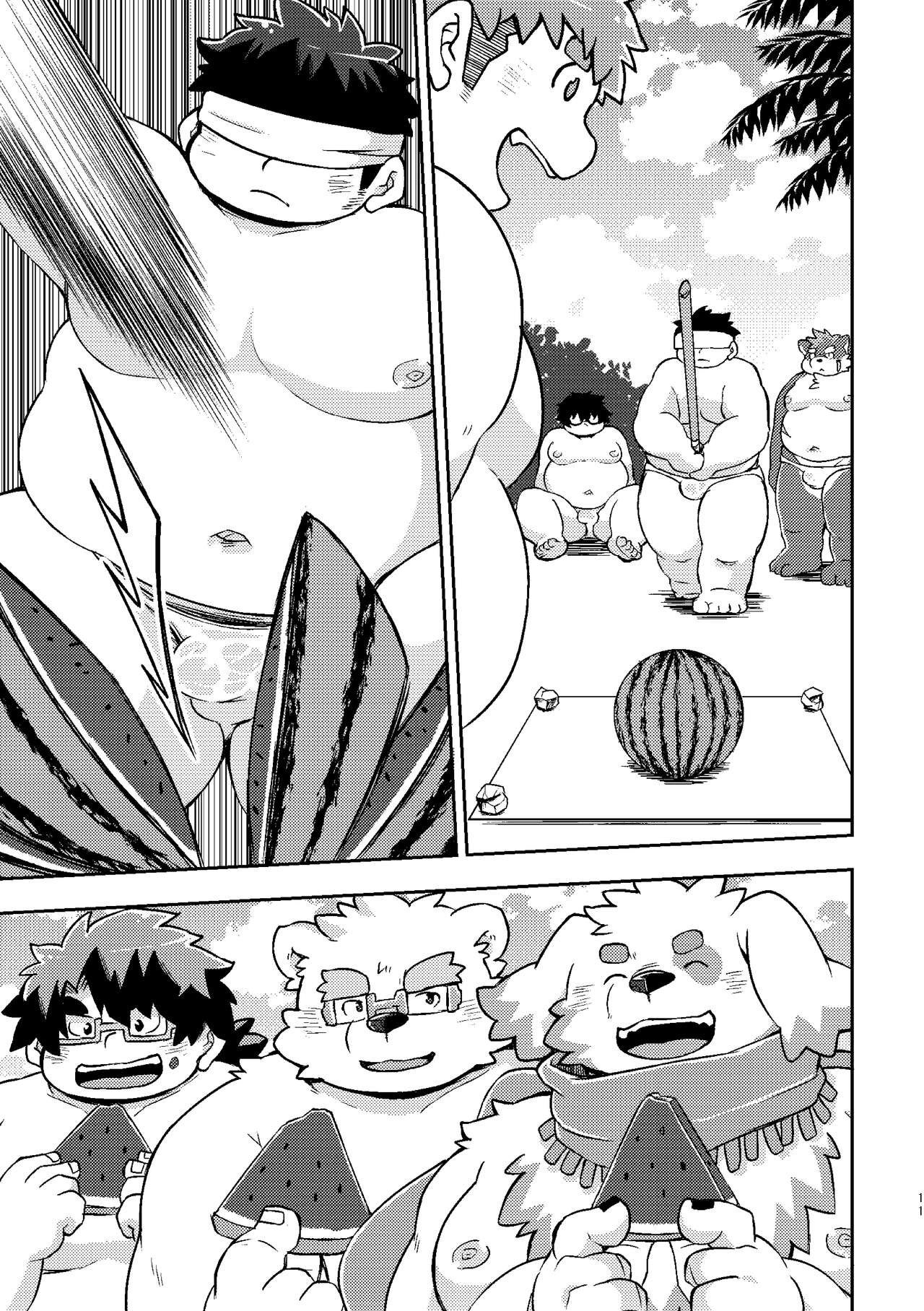 Natsu da! Umi da! Shiro Bikini da! page 11 full