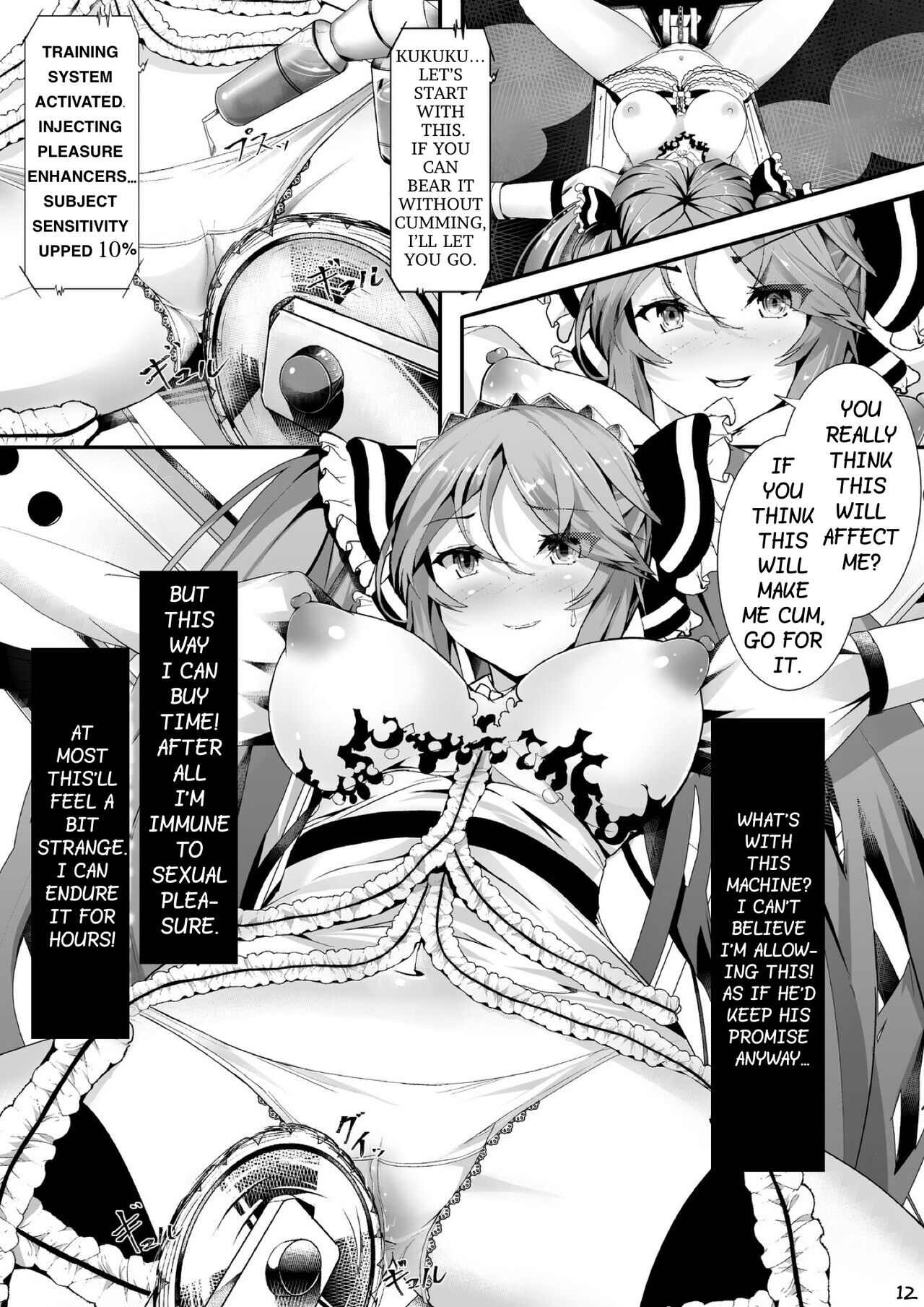 Mahou Shoujo VS Kikaikan Choukyou | Magical Girl VS Machine Rape Training page 12 full