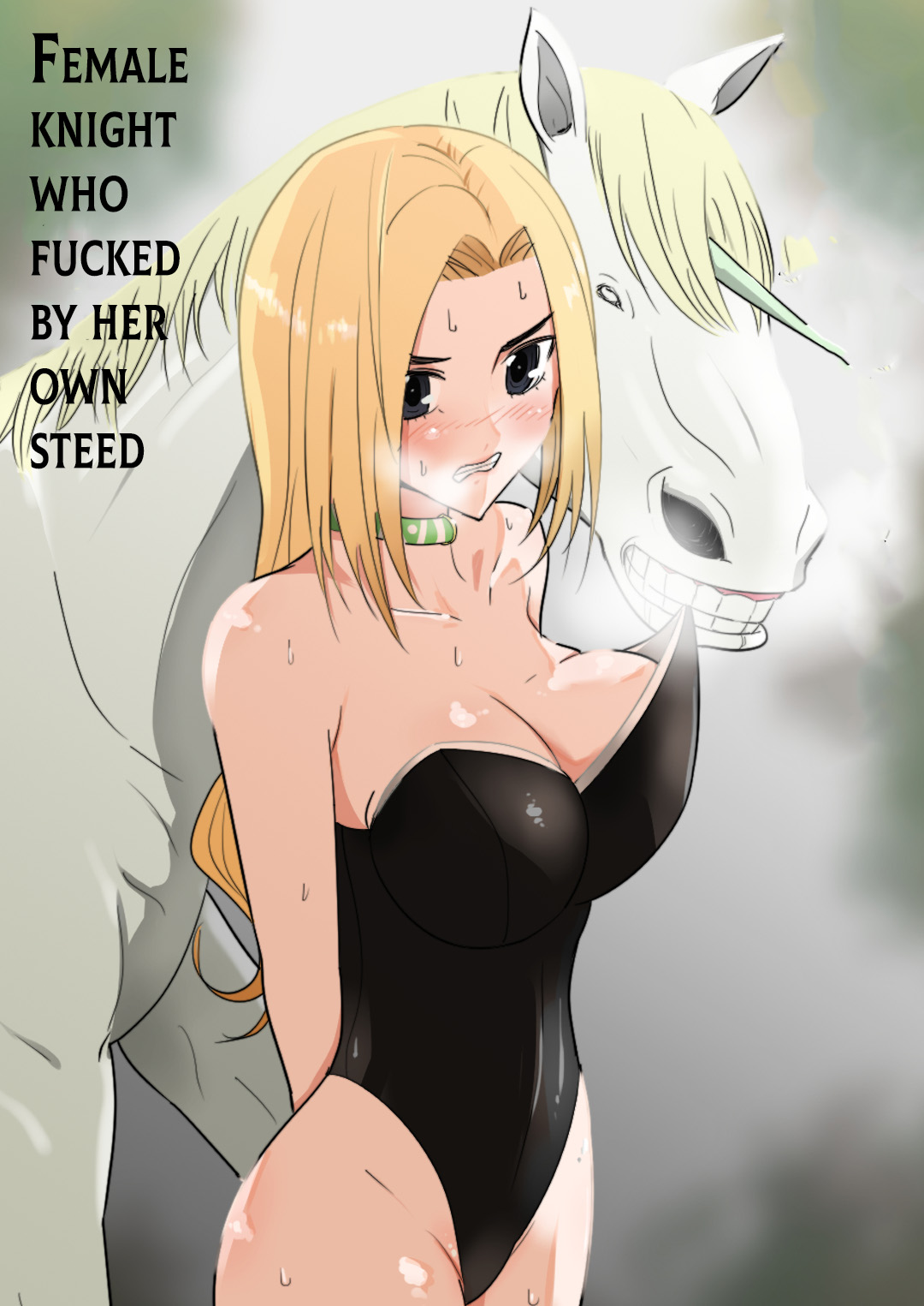 Aiba ni Hamerareta Onna Kishi | Female knight who fucked by her own steed page 1 full